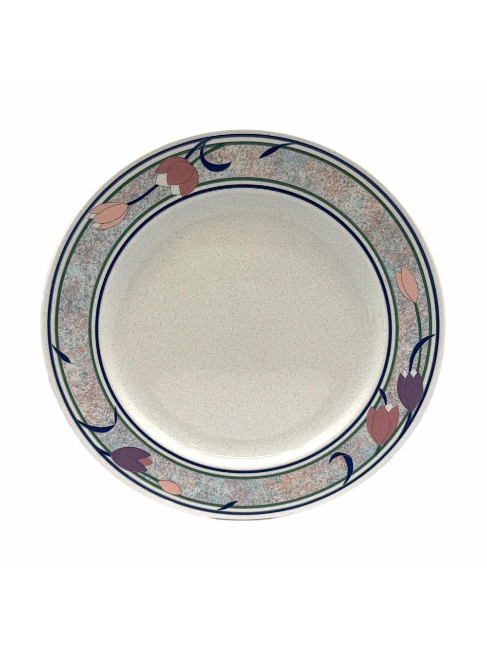 Vintage Mikasa Intaglio Tropical Island 11” Dinner Plate
